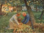 Emile Claus Orchard in Flanders oil on canvas